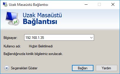 Raspberry Pi Uzaktan Erişim - RDP raspberry_rdp_5a