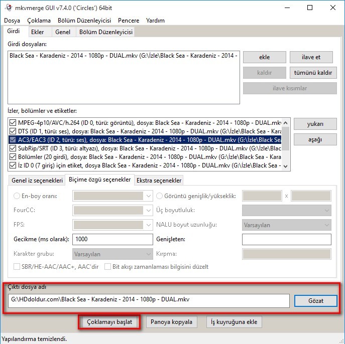 Ses Senkron Düzeltme sessenkron_5