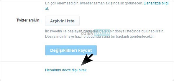 Twitter Hesap Silme Twitter Hesap Silme 3