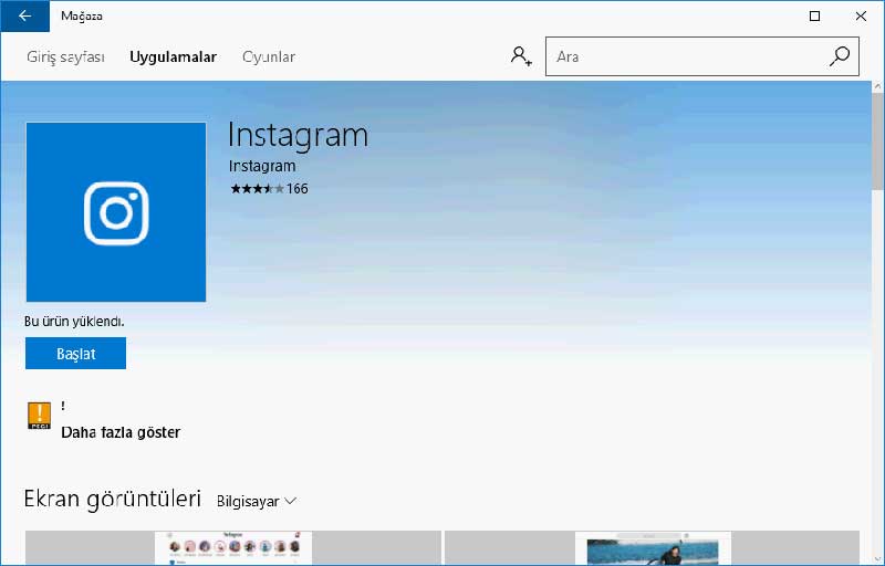 Windows 10'a Instagram Nasıl Yüklenir