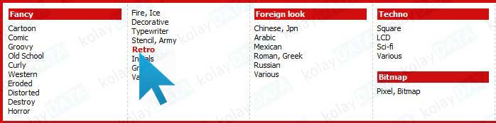 İnternetten Font Nasıl İndirilir?