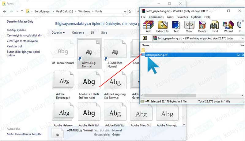 İnternetten Font Nasıl İndirilir?