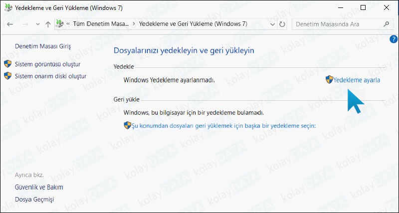 Windows 10 Yedekleme Nasıl Yapılır