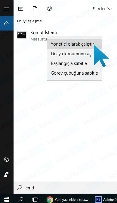 Windows Hata Düzeltme - chkdsk Nasıl Yapılır? chkdsk Nasıl Yapılır