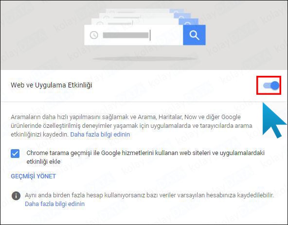 Google Arama Geçmişi Temizleme Google Arama Geçmişi Temizleme