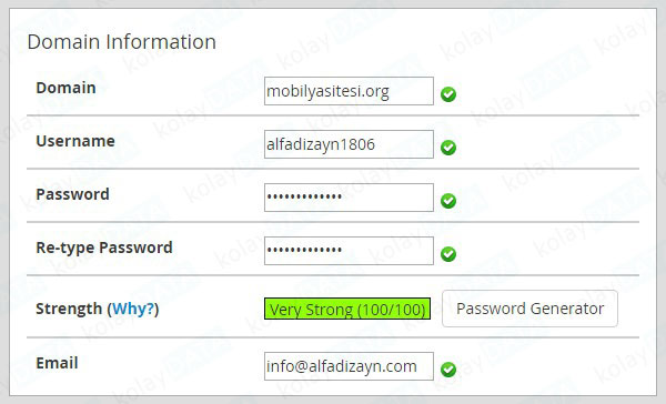 WHM Site Oluşturmak - Resimli Anlatım WHM Site Oluşturmak