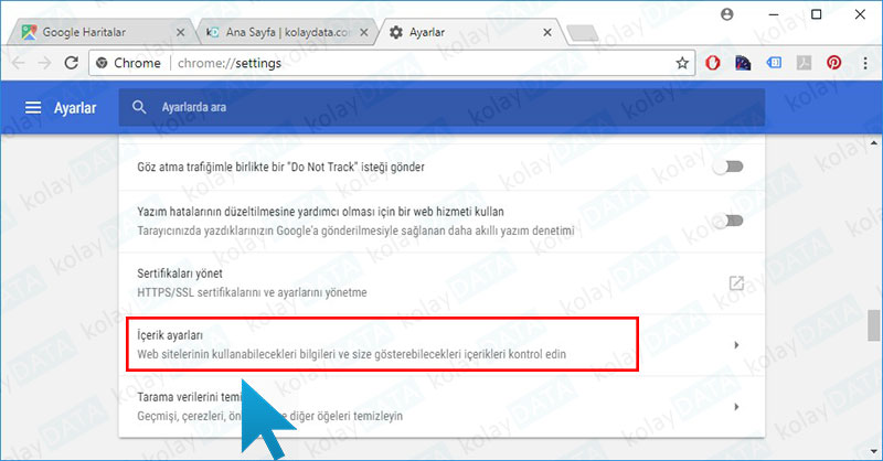 Boş Google Map