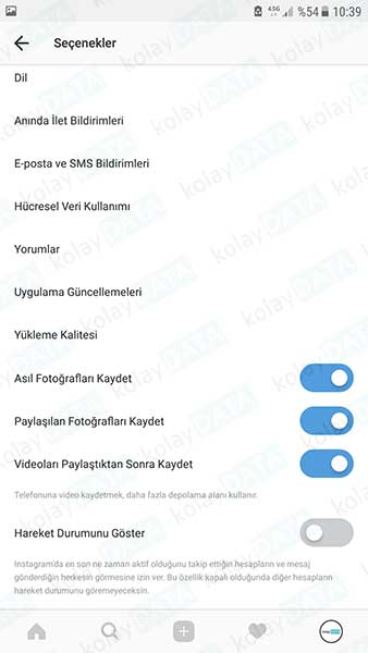 Instagram Son Görülme Özelliği Nasıl Kapatılır