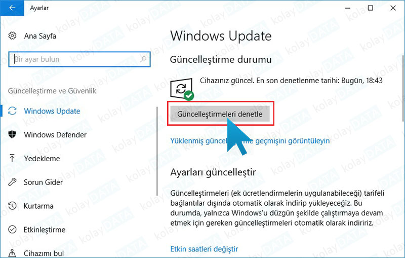 Windows 10 Nasıl Güncellenir