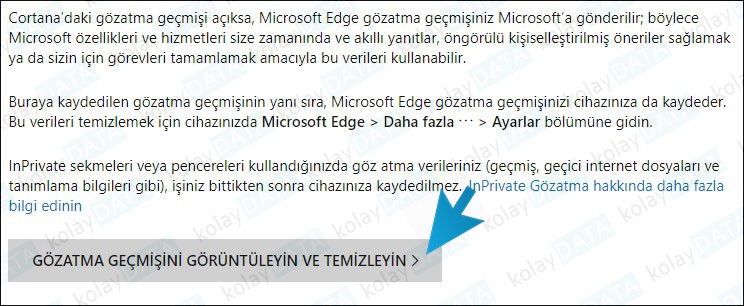 Bing Arama Geçmişi Nasıl Silinir