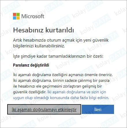 Hotmail Şifremi Unuttum Ne Yapabilirim? Hotmail Şifremi Unuttum