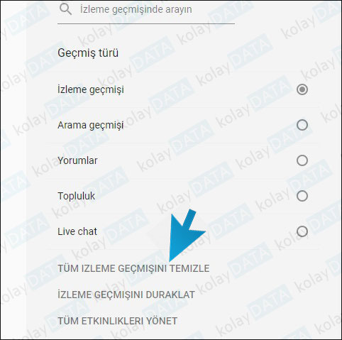 Youtube Arama ve İzleme Geçmişi Nasıl Silinir? Bilgisayar ve Telefonda Youtube Arama ve İzleme Geçmişi Nasıl Silinir