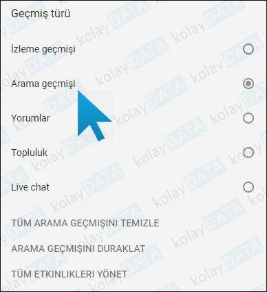 Youtube Arama ve İzleme Geçmişi Nasıl Silinir? Bilgisayar ve Telefonda youtube arama geçmişi