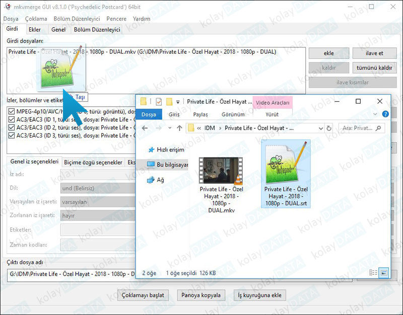Filme Altyazı Ekleme (Gömme) Nasıl Yapılır? Filme Altyazı Ekleme