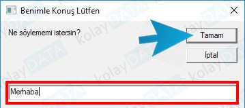 Bilgisayarım Benimle Konuşssun