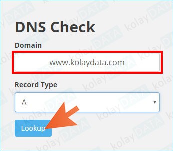 internet sitesi ip adresi öğrenmek
