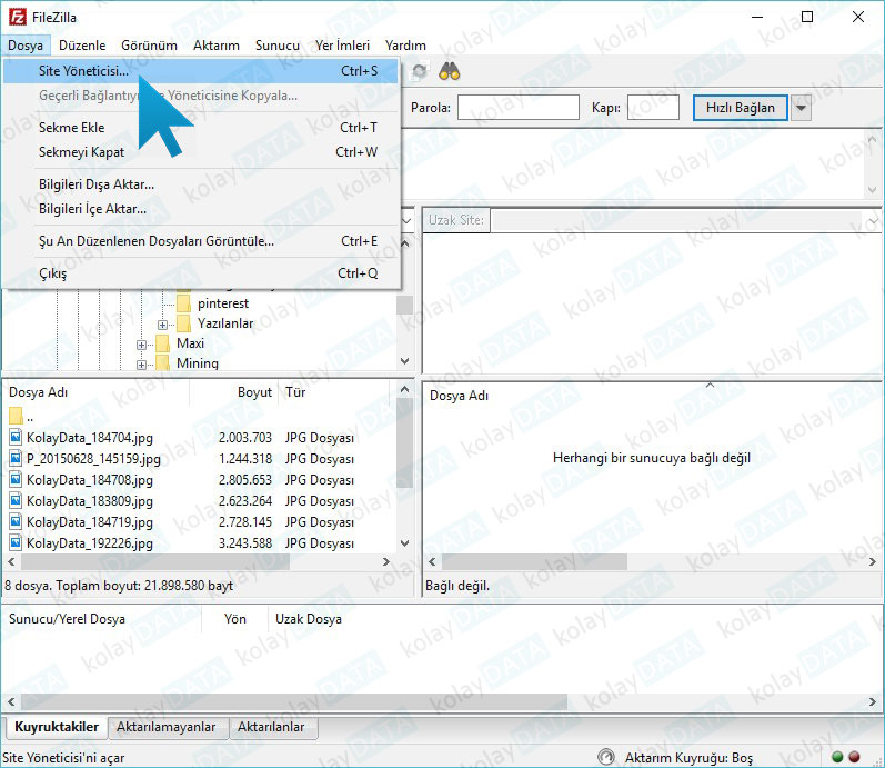 FTP Bağlantısı Nasıl Yapılır?