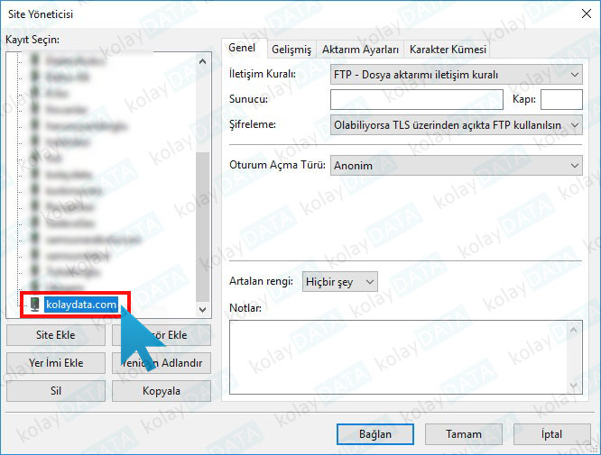 FTP Bağlantısı Nasıl Yapılır?