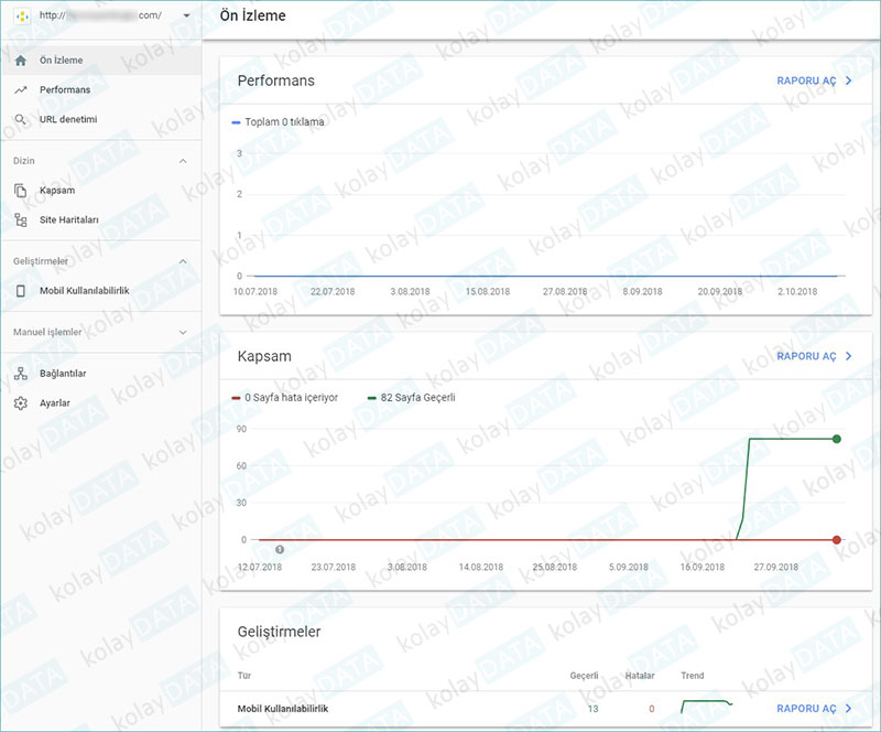Google Webmaster Tools'a Site Eklemek