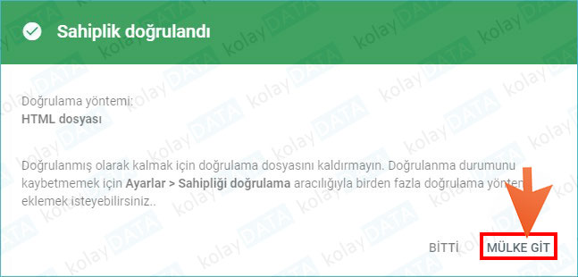 Google Webmaster Tools'a Site Eklemek