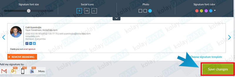 Mail İmza Örnekleri