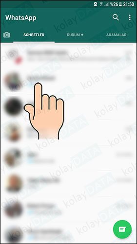 WhatsApp Kişi Engelleme
