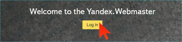 Yandex Webmaster'a Site Eklemek