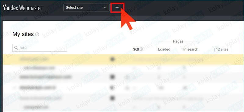 Yandex Webmaster'a Site Eklemek