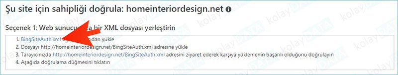 bing webmaster tools