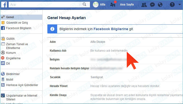 Facebook Kullanıcı Adı Nasıl Alınır? Facebook Kullanıcı Adı Değiştirmek almak