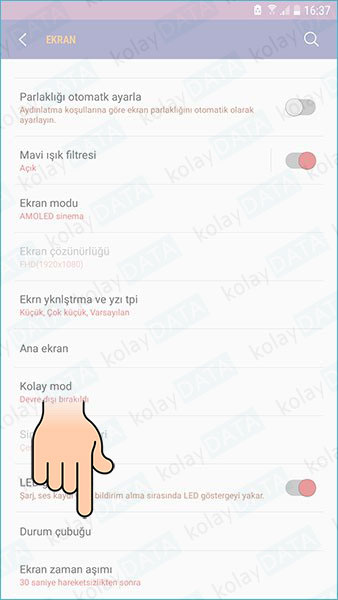 Şarj Yüzdesini Açmak