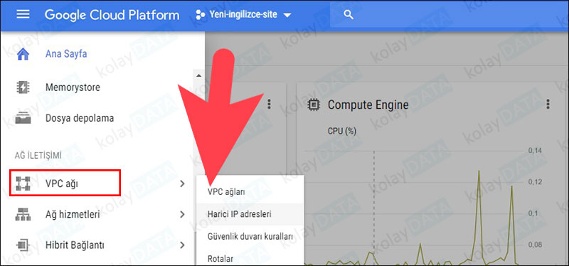 Google Cloud Sanal Makinesine Statik IP Vermek