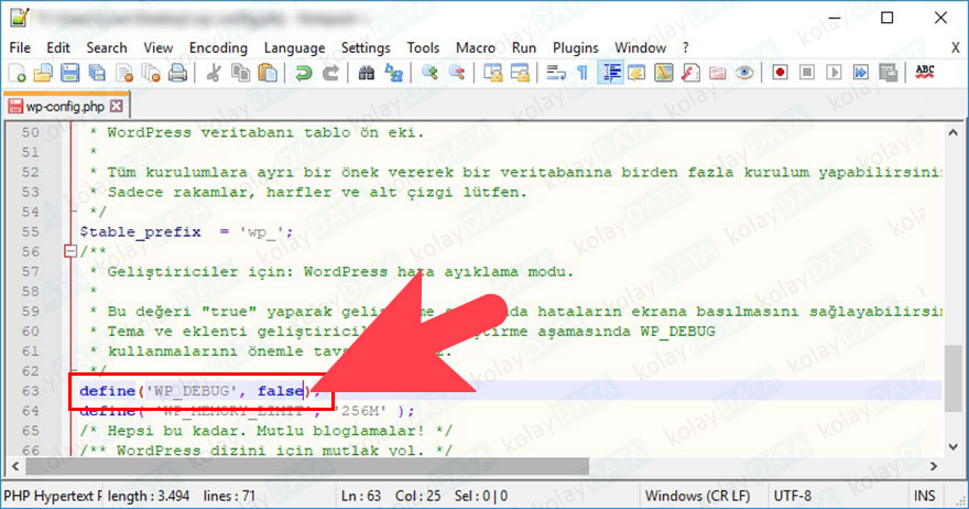 "Notice: Trying to get property of non-object in" Hatasının Çözümü Trying to get property