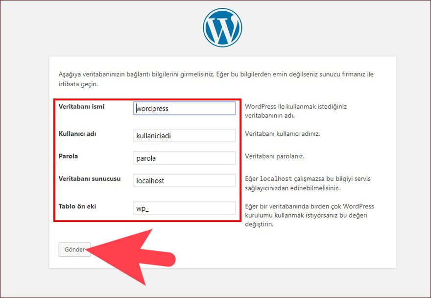 Localhost'a Wordpress Kurulumu