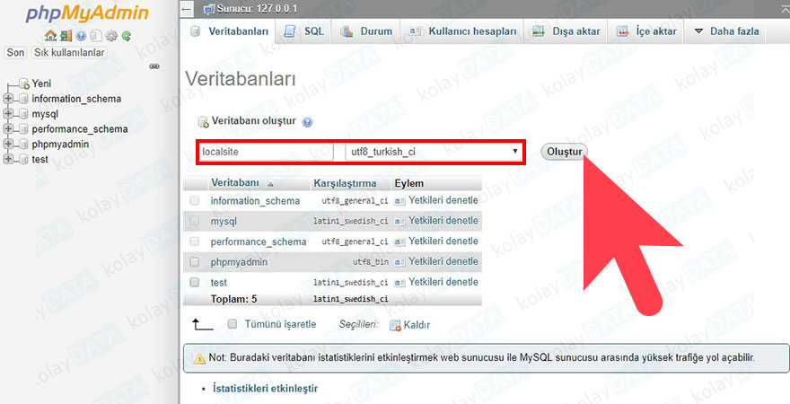 Localhost'a Wordpress Kurulumu