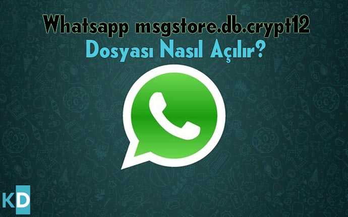 Whatsapp-msgstore.db.crypt12
